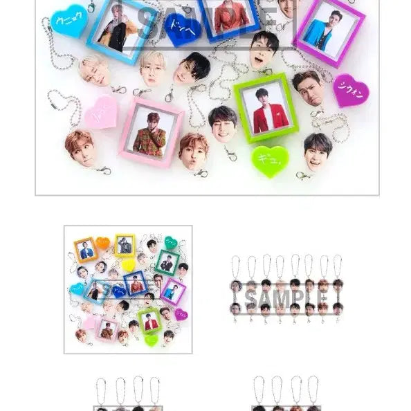 [BUNJANG] Super Junior Yesung Super Show 8 Acrylic Keyring + Name Stamp / 슈퍼주니어 일본 슈퍼쇼8 예성 아크릴키링 + 이름스탬프