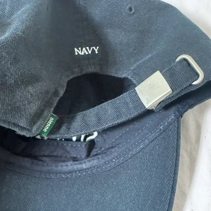 [BUNJANG] SIENNE Navy Ball Cap / SIENNE 볼캡 모자 네이비