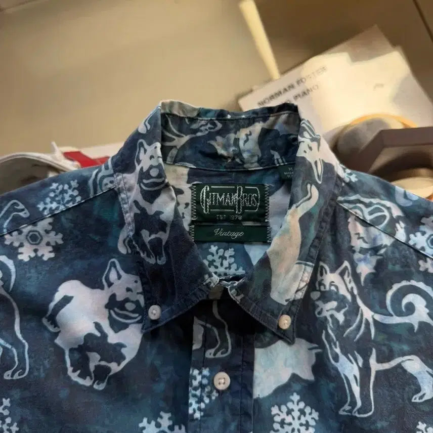 [BUNJANG] Jitmen Bros Vintage Button-Down Shirt (Men&