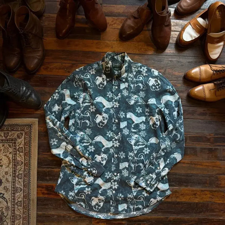 [BUNJANG] Jitmen Bros Vintage Button-Down Shirt (Men&