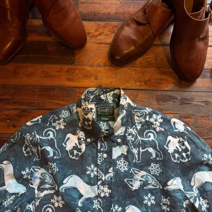 [BUNJANG] Jitmen Bros Vintage Button-Down Shirt (Men&
