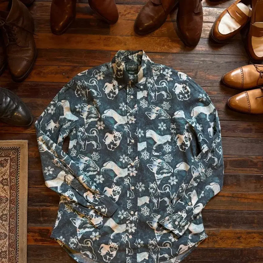 [BUNJANG] Jitmen Bros Vintage Button-Down Shirt (Men&