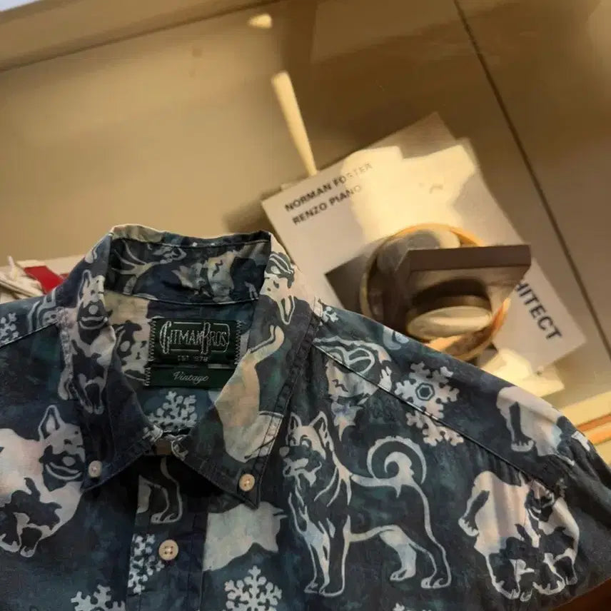 [BUNJANG] Jitmen Bros Vintage Button-Down Shirt (Men&
