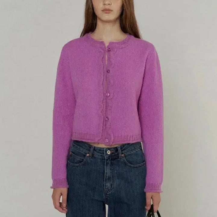 [BUNJANG] LO61 Teddy Boucle Cardigan / LO61 테디 부클 가디건