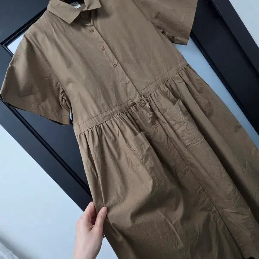 [BUNJANG] Benu Cotton String Long Dress / 베누 benu 코튼 스트링 롱원피스