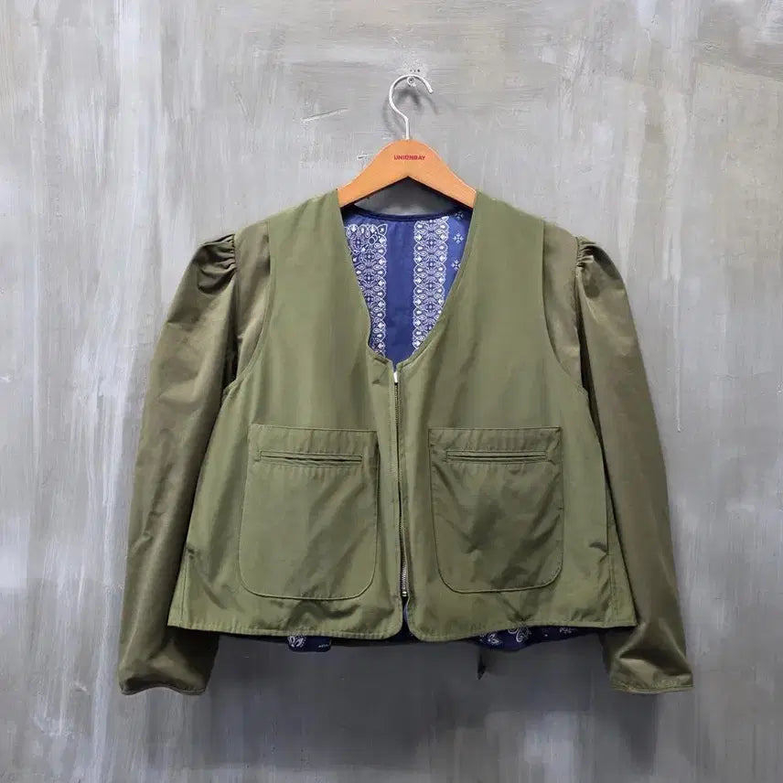 [BUNJANG] Voca Vaca Reversible Paisley Jacket / 보카바카 리버서블 페이즐리 자켓/여성(Free)/ST2915/새상품수준