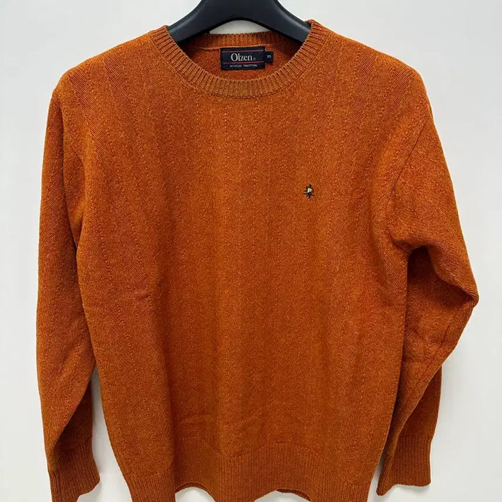 [BUNJANG] OLZEN Orange Sweater / 올젠 오렌지 스웨터 95