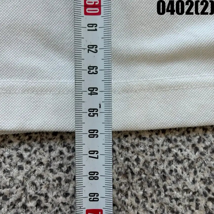 [SOLD OUT] 휠라 FILA 긴팔 폴로티 화이트 100
