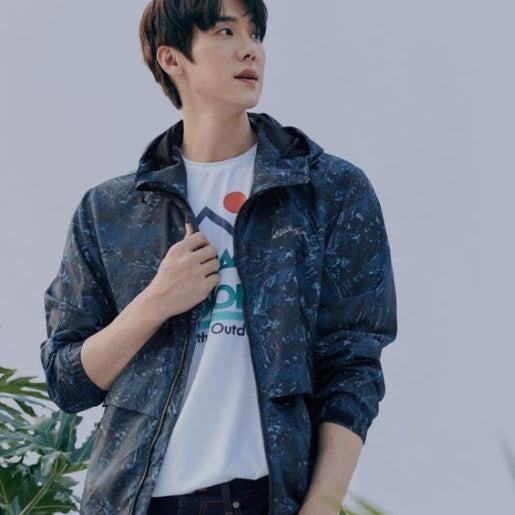[BUNJANG] Eddie Bauer Windbreaker Jacket / 에디바우어 바람막이 L