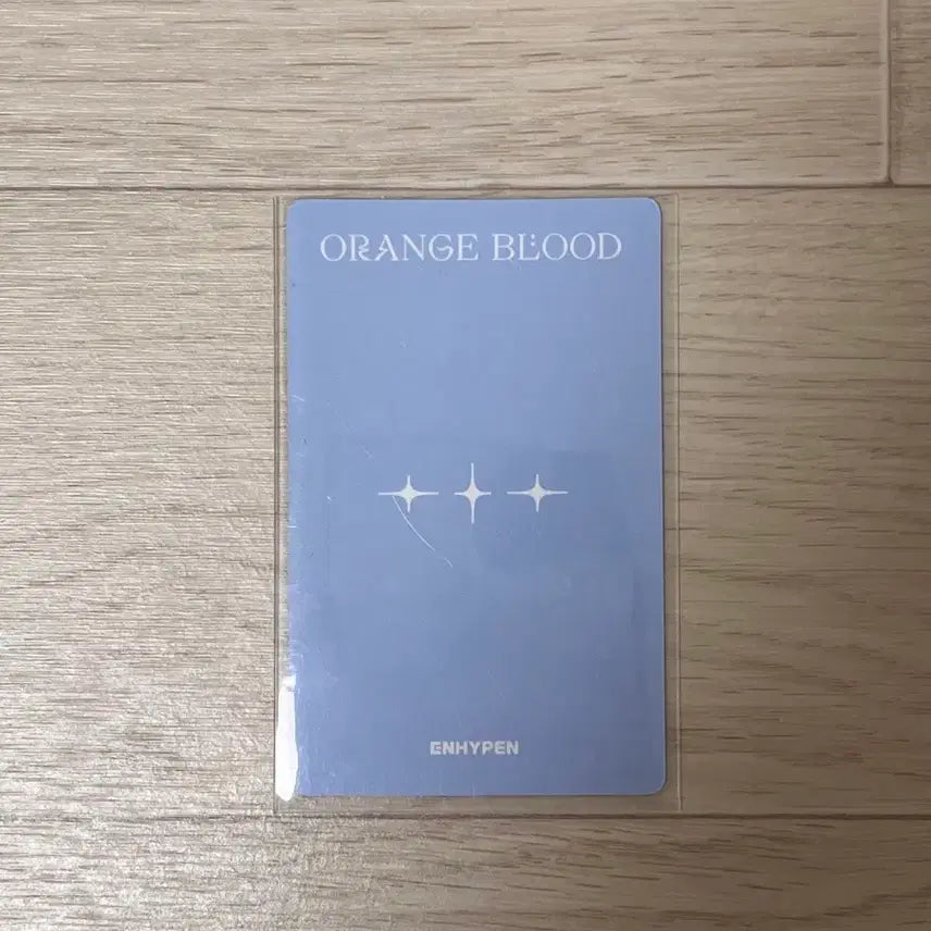 [SOLD OUT] 엔하이픈 오렌지블러드 정원 포카
