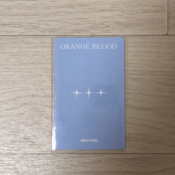 [SOLD OUT] 엔하이픈 오렌지블러드 정원 포카