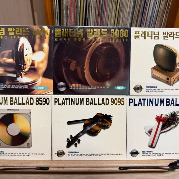 [BUNJANG] Platinum Series (1999) Ballad 8 CD Set / 플래티넘 시리즈(1999) - 발라드 / 14 CD
