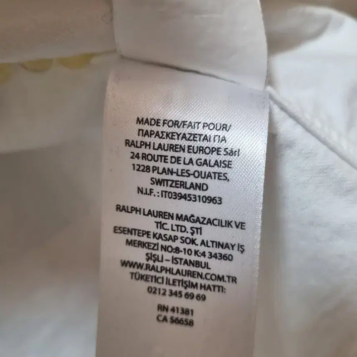 [BUNJANG] Polo Ralph Lauren White Cotton Shirt - S / 폴로 화이트 코튼 셔츠 S