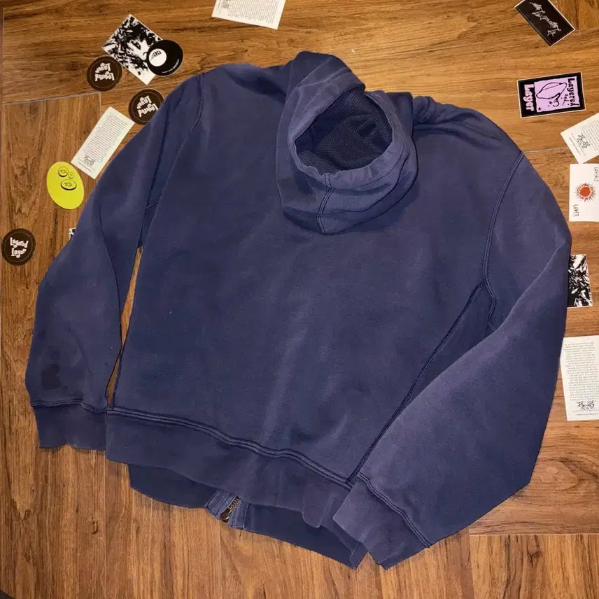 [BUNJANG] Polo Ralph Lauren Double Cloth Hoodie Zip Up / 90s Polo double clothes hoodie zip up