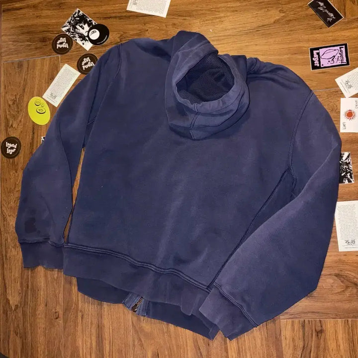 [BUNJANG] Polo Ralph Lauren Double Cloth Hoodie Zip Up / 90s Polo double clothes hoodie zip up