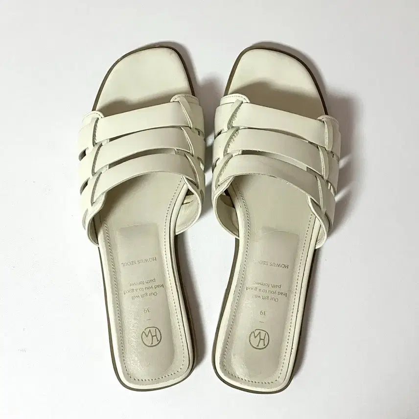 [BUNJANG] Huas Flat Mules / 호와스 플랫뮬