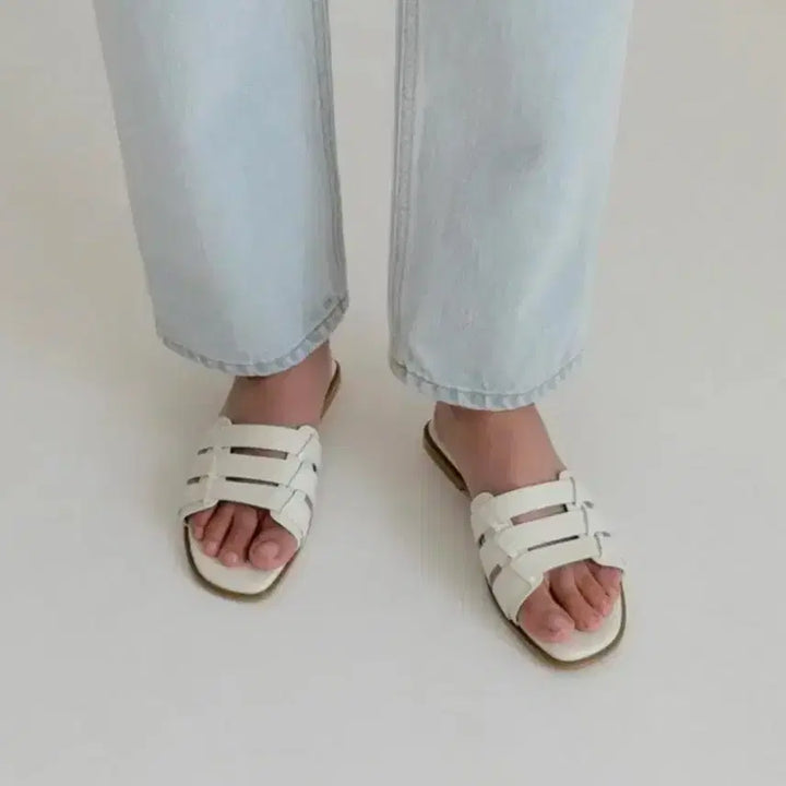 [BUNJANG] Huas Flat Mules / 호와스 플랫뮬