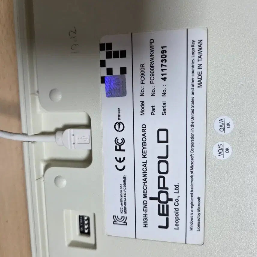 [BUNJANG] Leopold FC900R BT Black Switch Keyboard / 레오폴드 900 백축