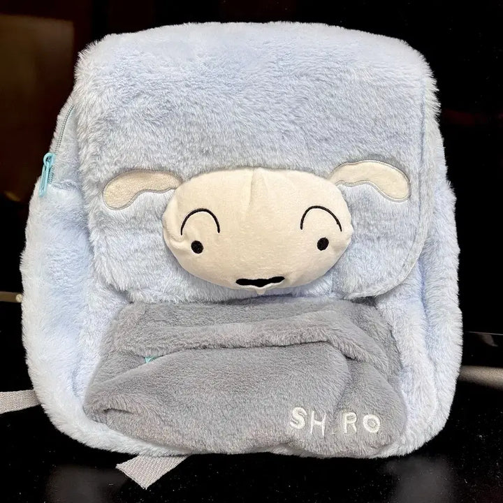 [BUNJANG] Crayon Shin-chan Shiro Backpack / 짱구 흰둥이 백팩