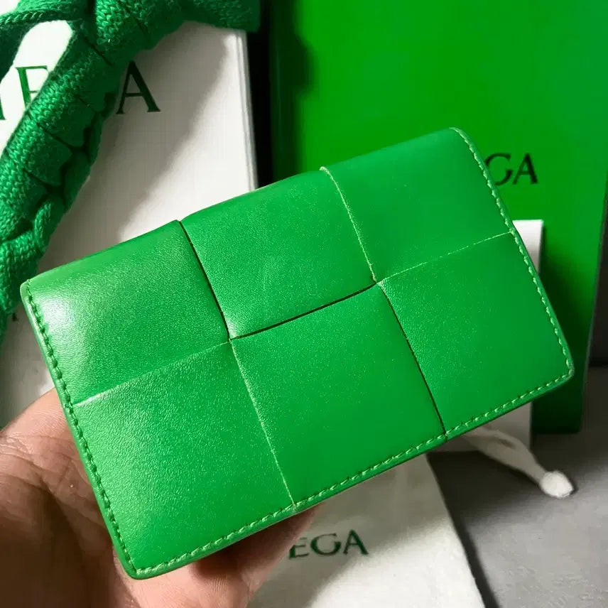 [BUNJANG] Bottega Veneta Maxi Intrecciato Business Card Holder / [새상품급] 보테가베네타 맥시 인트레치아토 비즈니스 카드지갑