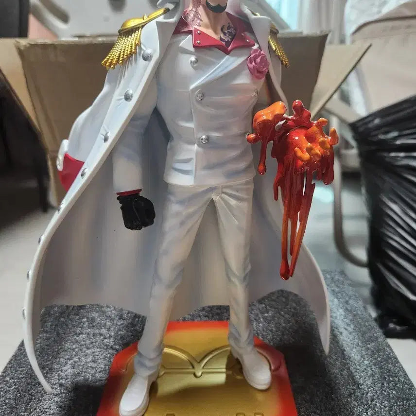 [BUNJANG] One Piece Akainu Resin Figure / 원피스 해군 아카이누(Black 레진)