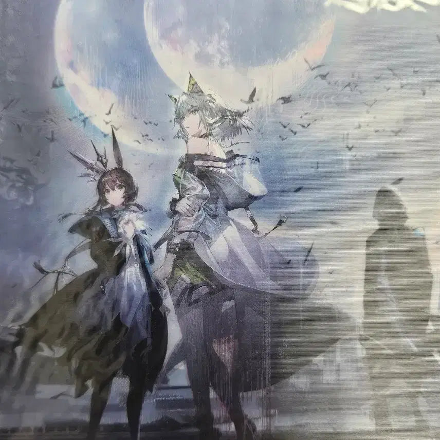 [BUNJANG] Arknights Lenticular Shikishi / 명방 렌티큘러 색지