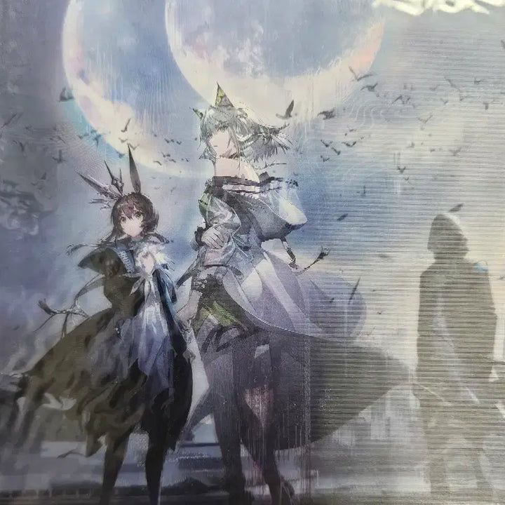 [BUNJANG] Arknights Lenticular Shikishi / 명방 렌티큘러 색지