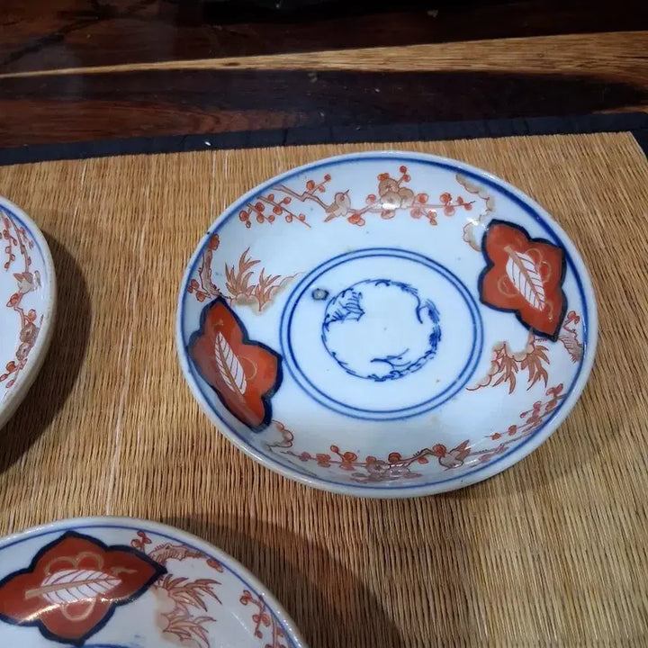 [BUNJANG] Koimari Dahobatchim (Hosung) Dasik Dish Set / 골동고이마리 다호받침(호승) 다식그릇