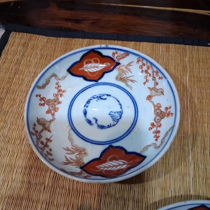 [BUNJANG] Koimari Dahobatchim (Hosung) Dasik Dish Set / 골동고이마리 다호받침(호승) 다식그릇