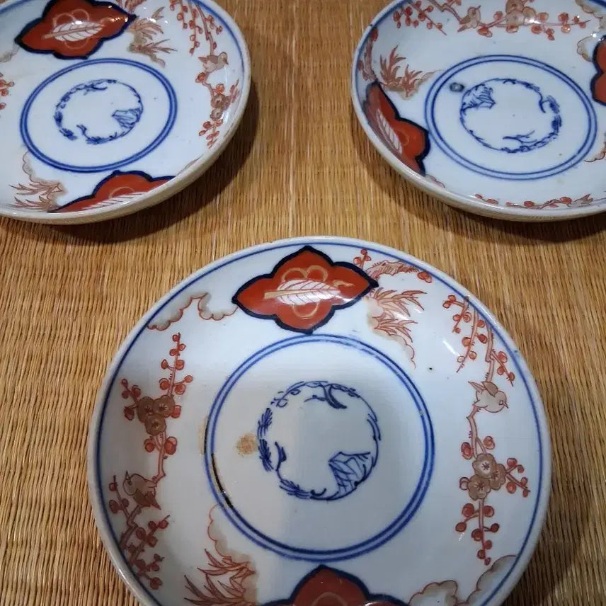 [BUNJANG] Koimari Dahobatchim (Hosung) Dasik Dish Set / 골동고이마리 다호받침(호승) 다식그릇