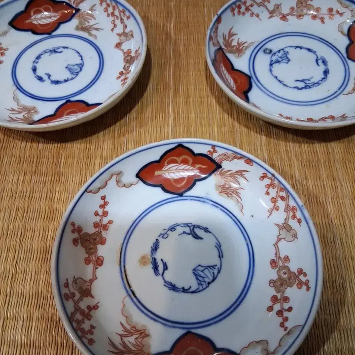[BUNJANG] Koimari Dahobatchim (Hosung) Dasik Dish Set / 골동고이마리 다호받침(호승) 다식그릇