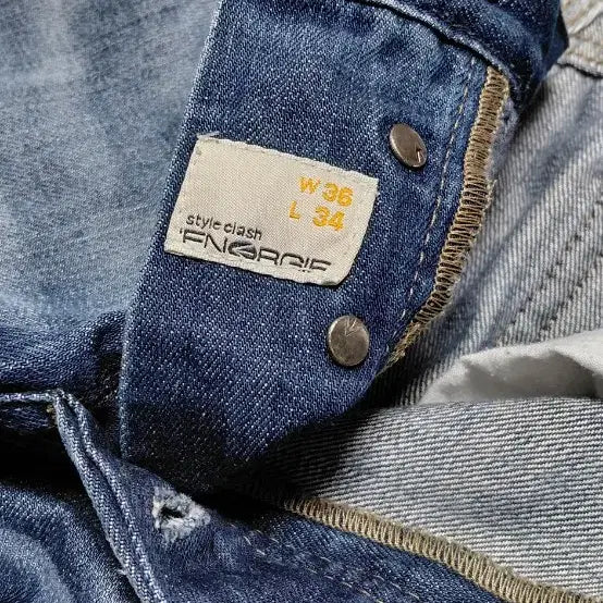 [BUNJANG] ENERGIE Now Straight Jeans / [W36] 에너기(ENERGIE) Now Straight 이태리 프리미엄