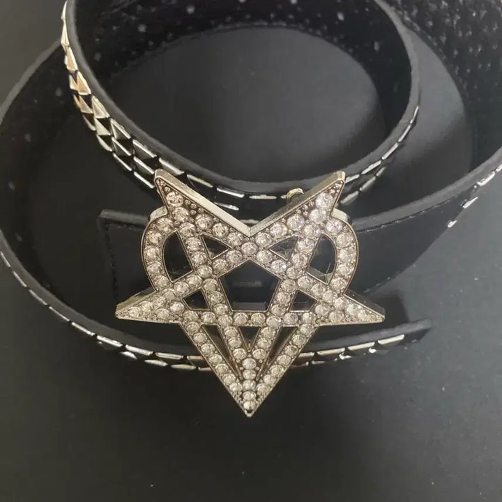 [BUNJANG] 펑크 스타 버클 스터드 벨트 / 펑크 스타 버클 스터드 벨트