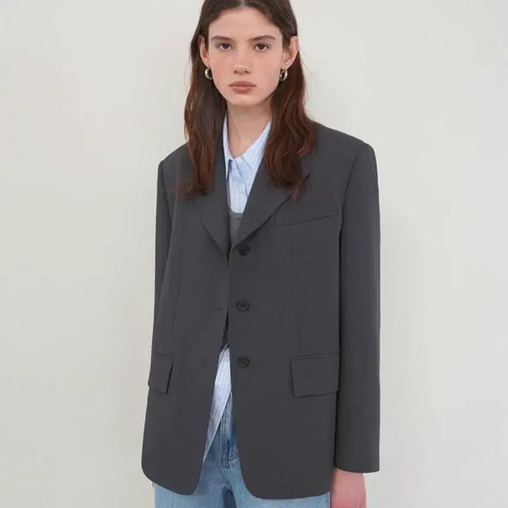 [BUNJANG] Three-Button Tailored Jacket NEW5XJ250 / 쓰리버튼 테일러드 자켓 NEW5XJ250_13