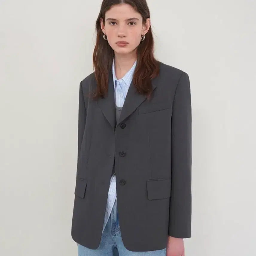 [BUNJANG] Three-Button Tailored Jacket NEW5XJ250 / 쓰리버튼 테일러드 자켓 NEW5XJ250_13