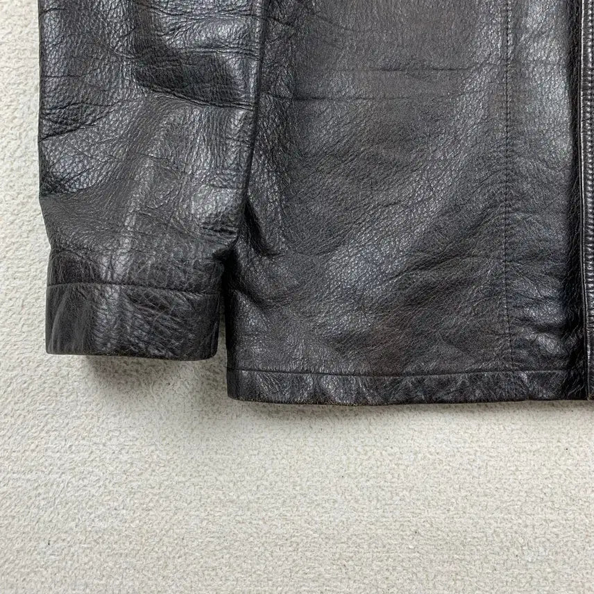 [SOLD OUT] 90s 올드갭 카우레더 카코트 자켓 다크브라운