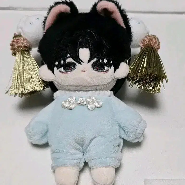 [BUNJANG] 10cm Dumpling Cheongsam Doll Outfit / 10cm 솜인형옷 입니다  만두 치파오(차이나)옷