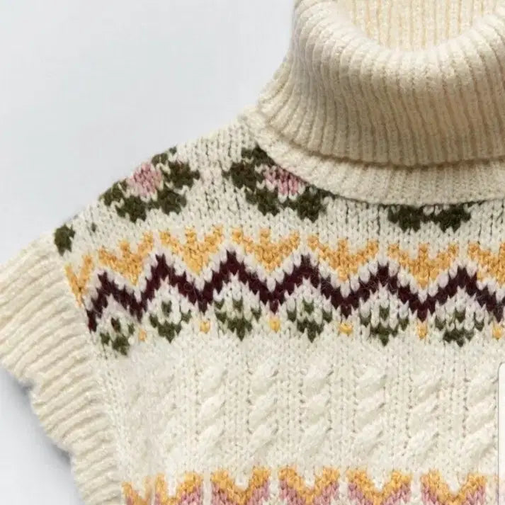 [BUNJANG] ZARA Karina 3D Knit Sweater / ZARA 카리나 입체니트