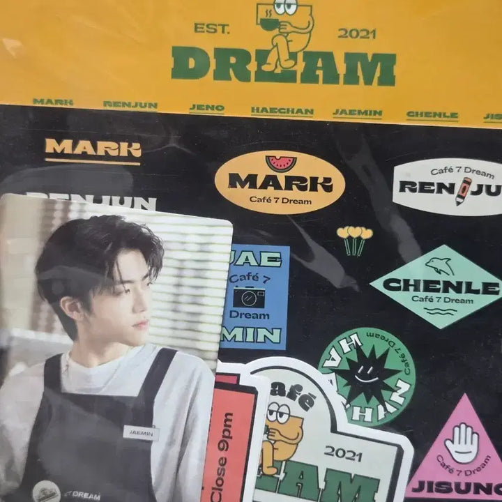 [BUNJANG] NCT Dream Cafe 7 Dream Sticker / NCT DREAM 카페 7 드림 스티커