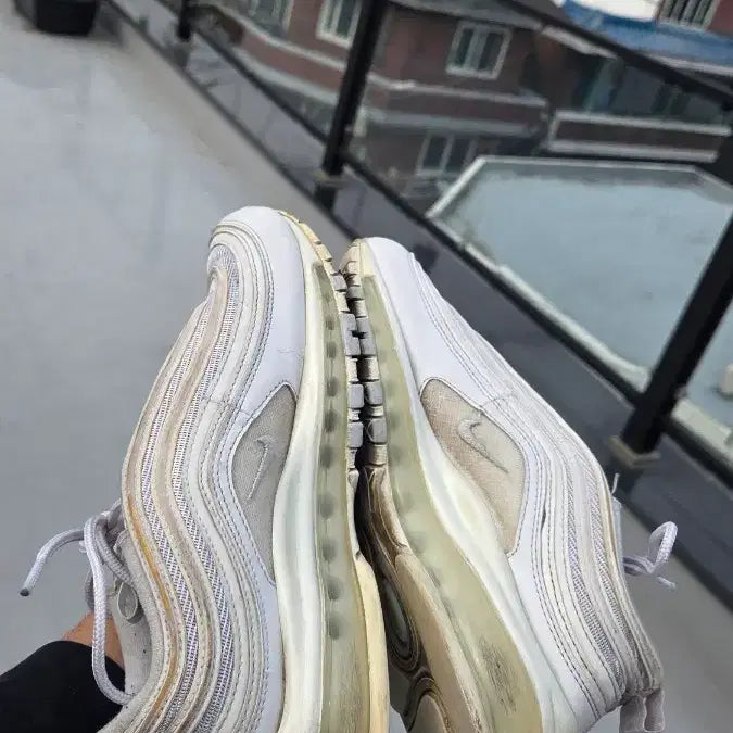 [BUNJANG] Nike Air Max 97 White Sneakers / 나이키 에어맥스 97 화이트 250