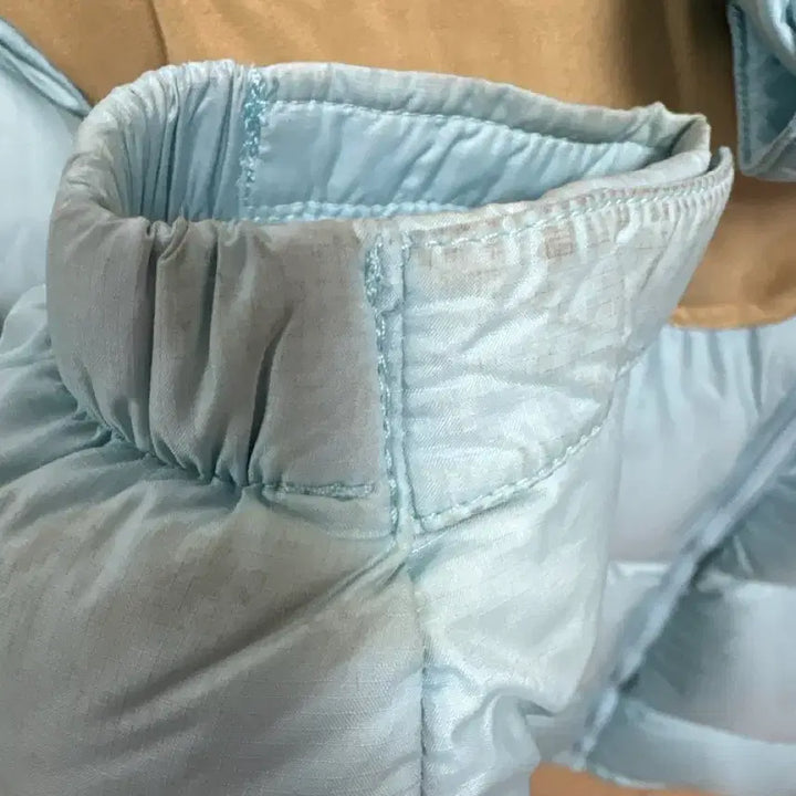 [BUNJANG] The North Face Sky Blue Padded Jacket / 급처) 하늘색 노스페이스 패딩 90