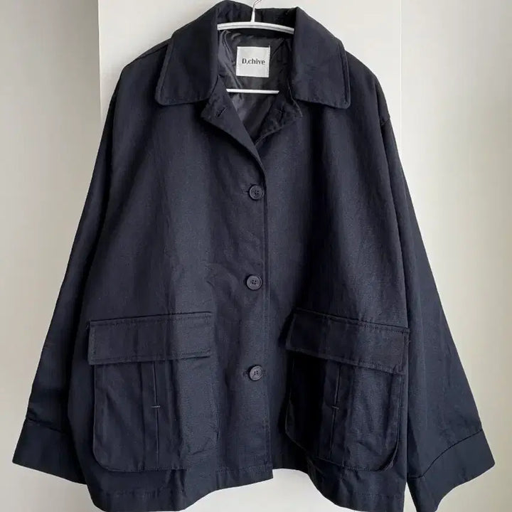 [SOLD OUT] D.chive 오버핏 네이비 포켓 자켓