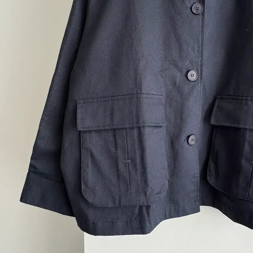 [SOLD OUT] D.chive 오버핏 네이비 포켓 자켓