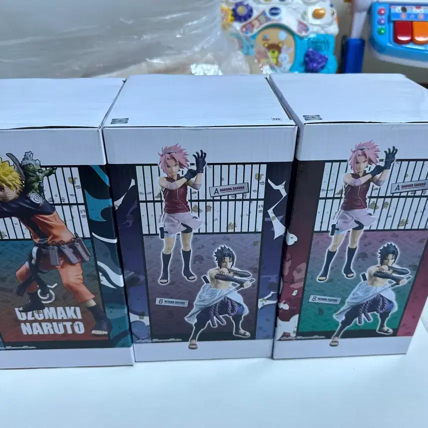 [BUNJANG] Banpresto Grandista Naruto Figure Set / (미개봉 새상품) 반프레스토 Grandista 나루토 피규어 3종세트