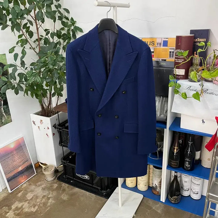 [BUNJANG] SuitSupply Cashmere Blend Herringbone Coat Size 52 / 수트서플라이 캐시미어 블렌드 코트 52