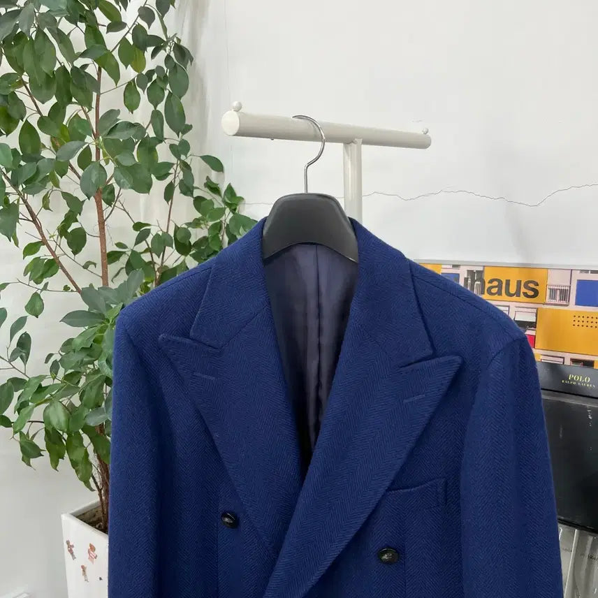 [BUNJANG] SuitSupply Cashmere Blend Herringbone Coat Size 52 / 수트서플라이 캐시미어 블렌드 코트 52