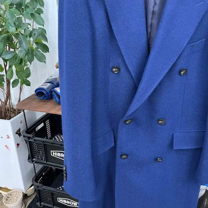[BUNJANG] SuitSupply Cashmere Blend Herringbone Coat Size 52 / 수트서플라이 캐시미어 블렌드 코트 52