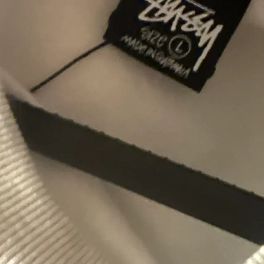 [BUNJANG] Stussy Gray Long Sleeve Sweatshirt / 스투시 맨투맨 긴팔 그레이 회색