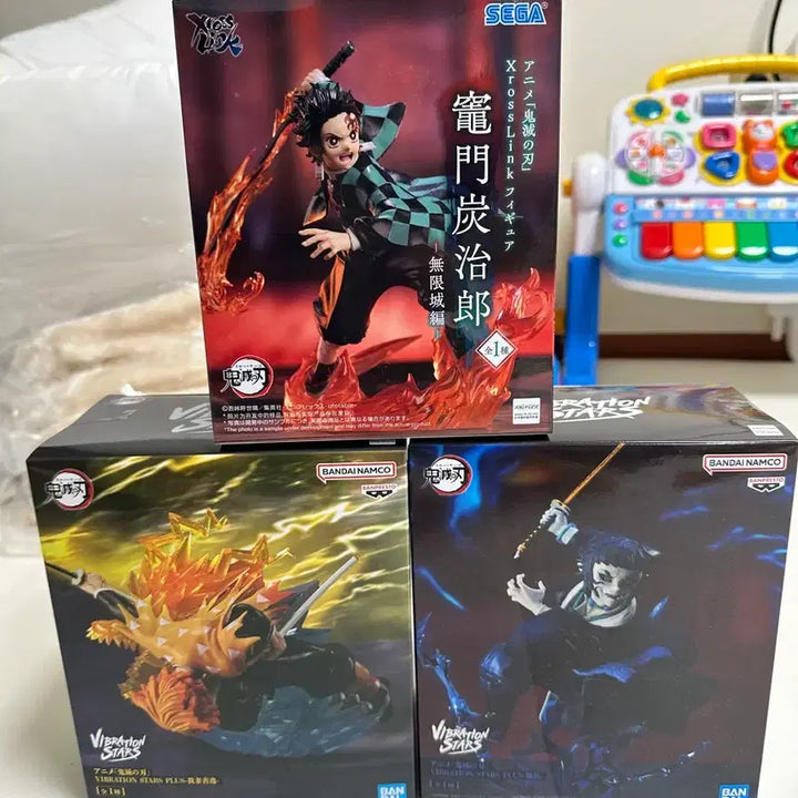 [BUNJANG] Demon Slayer Sega Banpresto Figure Set / (미개봉 새상품)귀멸의 칼날 세가 반프레스토 피규어 3종세트 일본신상