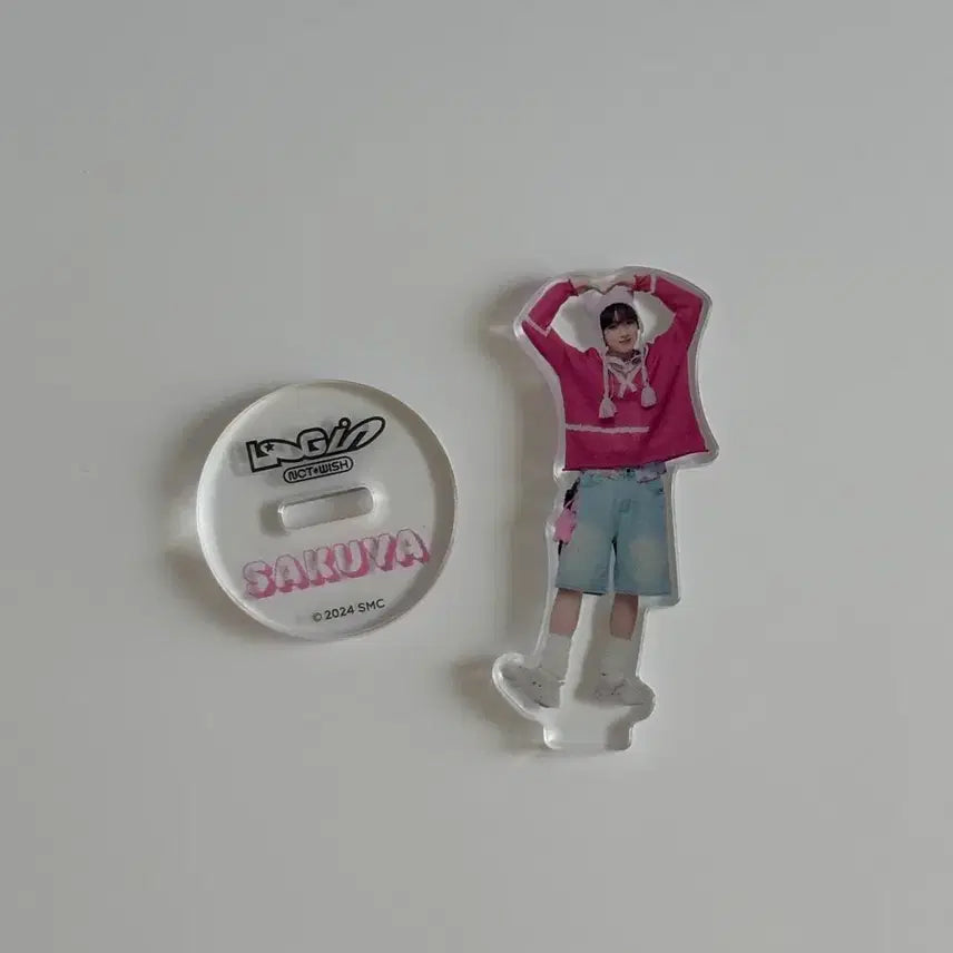 [SOLD OUT] 엔시티위시 로그인 일본 랜덤토이 아크릴 스탠드 사쿠야 포카 팡이